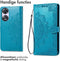 iMoshion Hoesje Geschikt voor Oppo A58 Hoesje Met Pasjeshouder - iMoshion Mandala Bookcase - Turquoise