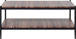 AVOCA - Salontafel - Donkere houtkleur - MDF