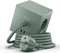 Avolt Square 1 stekkerdoos USB-C 30W 1,8 m-Oak Green