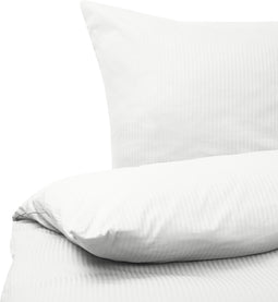 AVONDALE - Beddengoed - Wit - 155 x 220 cm - Katoen