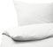 AVONDALE - Beddengoed - Wit - 200 x 220 cm - Katoen