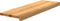 vidaXL - Traptreden - 2 - st - 80x30x2 - cm - massief - eikenhout - lichtbruin