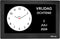 BBrain Basic - Analoge Dementieklok 10 inch - 21 herinneringen - Zwart