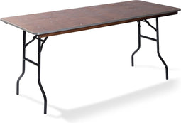Buffettafel hout inklapbaar rechthoekig 183x76 cm, 21183