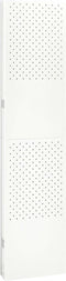 vidaXL - Kamerscherm - met - 6 - panelen - 240x180 - cm - staal - wit