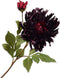 Silk-ka Kunstbloem Chrysant Tak Paars 78 cm