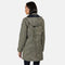 Regatta Celinda - Waterdichte geïsoleerde Parka jas met capuchon - Marineblauw mosterdgeel geruit