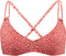 Barts Bathers Cross Back - Gevoerde sportieve bikini top - Panterprint - Roze