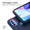 imoshion Hoesje Geschikt voor Motorola Moto E40 / Moto E30 / Moto E20 Hoesje Siliconen - imoshion Rugged Shield Backcover - Blauw