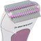 Dunlop Ladyshave - Oplaadbaar - Draadloos - LED-indicator - Wit/ Roze