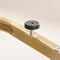 SoBuy FBT110-G - Bijzettafel - Gouden Salontafel met Marmereffect