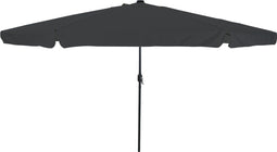 vidaXL - Tuinparasol - met - LED-verlichting - Ø395x245 - cm - Antraciet