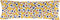 Kussensloop HappyFriday Mr Fox Tea Time Multicolour 45 x 110 cm