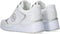 Guess Tesha - Lage sneakers - Crocoprint - Wit