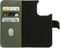 Mobiparts - Leather 2 in 1 Wallet Case - Uitneembare backcover MagSafe geschikt - Groen