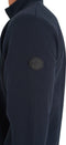 Mario Russo Pique Longsleeve Shirt - Trui Heren - Sweater Heren - Coltrui Heren - M - Navy
