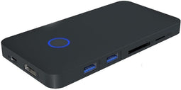 ICY BOX IB-DK2108M-C - USB Type-C® Notebook DockingStation - NVMe Einschub USB 3.2 Power Delivery 100W