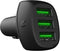 Green Cell CADGC01 - USB-oplader Auto - 3 x USB 2400 mA - Zwart
