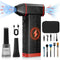 Elektrische Stofblazer - 2 in 1 Luchtblazer met 4 Snelheden 130000 RPM - 8000mAh Batterij USB Snelladen