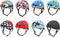 Mini Hornit Lids Fietshelm voor Kinderen met LED achterlicht - Pug Puppies (M)