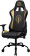 Subsonic Pro Gamestoel Lord of the Rings - Verstelbare Hoogte en Rugleuning - Zwart/Goud - SA5609-LR1