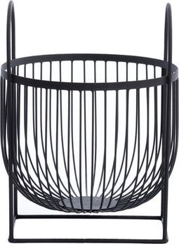 D - Light & Living - Mand MARJET - Ø30.5x39.5cm - Zwart