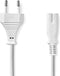 Nedis PCGP11040WT50 - Stroomkabel Euro-connector - 500 cm - Wit