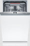 Bosch SPV4EMX24E - Volledig geïntegreerde vaatwasser - 6 programma's - 10 couverts - 44 dB