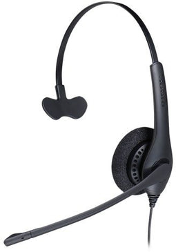 Jabra BIZ 1500 Mono QD - Bedrade headset - Geluidsonderdrukkende microfoon - Zwart