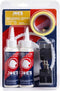 Reparatie joe no flats tubeless kit all mountain xcam 19-25mm frans v - GEEL