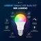 lideka smart bulb E27 9W Lideka, LED Lamp E27, met App, Dimbaar, 9W, 800L,,,