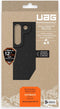 Urban Armor Gear - Outback - Biologisch afbreekbaar - Galaxy S22 Plus 5G - Zwart