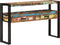 vidaXL - Einde - Tafels - Multikleur - 120x33x75 - cm - Massief - Gerecycled - Hout - en - Metaal