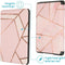 imoshion E-reader Hoesje - Geschikt voor Amazon Kindle 10 - Design Sleepcover Bookcase - Pink Graphic
