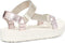 Teva W MIDFORM UNIVERSAL SHIMMER - Plateau sandalen - Leer met metallic folie - PEARL MULTI