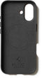 Mujjo iPhone 17 - Volledig Lederen Hoesje - 1mm Verhoogde Rand - Zwart