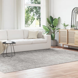 vidaXL - Shaggy - Vloerkleed - met - Latex - Onderlaag - Grijs - 240x340 - cm