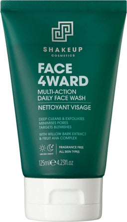 Shakeup Cosmetics Face 4ward - Multi-action Dagelijkse Gezichtsreiniger - 125 ml