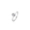 TI SENTO Ring 12103ZI - Zilveren dames ring - Gerhodineerd - Maat 56