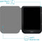 imoshion E-reader Hoesje - Geschikt voor Kobo Nia - Slim Soft Case Sleepcover Bookcase - Lichtblauw