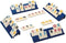 Rummi Classic - Bordspel Cayro - Met 4 Houders en 106 Stenen - Inclusief Zak