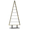 Metalen kerstboom met standaard Zwart 150 cm Staal