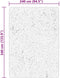 vidaXL - Vloerkleed - HUARTE - laagpolig - zacht - wasbaar - 240x340 - cm - crème