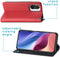 iMoshion Hoesje Geschikt voor Xiaomi Poco F3 Hoesje Met Pasjeshouder - iMoshion Slim Folio Bookcase - Rood