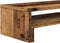vidaXL - Monitorstandaard - 54x22x15 - cm - bewerkt - hout - oud - houtkleurig
