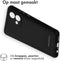 iMoshion Hoesje Geschikt voor Motorola Moto G84 Hoesje Siliconen - iMoshion Color Backcover - Zwart