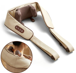 BP® Nekmassage Apparaat - Shiatsu Massagekussen Draadloos - Met Warmtefunctie - Zwart