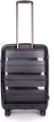 Stratic Straw+ - koffer medium - 66x45x28 cm - 65-74 L - 3,7 kg - zwart