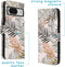 iMoshion Hoesje Geschikt voor Google Pixel 8 Pro Hoesje Met Pasjeshouder - iMoshion Design Softcase Bookcase - Meerkleurig / Glamour Botanic