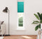 vidaXL - Plissé - rolgordijn - 45x200 - cm - stofbreedte - 44,4 - cm - petrol - groen